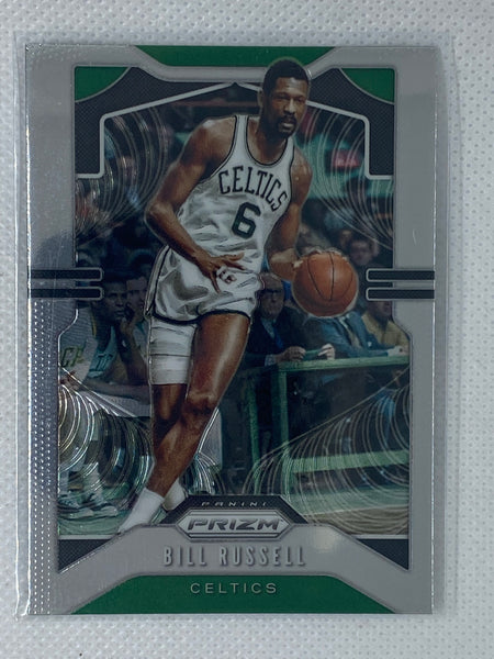 2019-20 Panini Prizm Base #21 Bill Russell - Boston Celtics