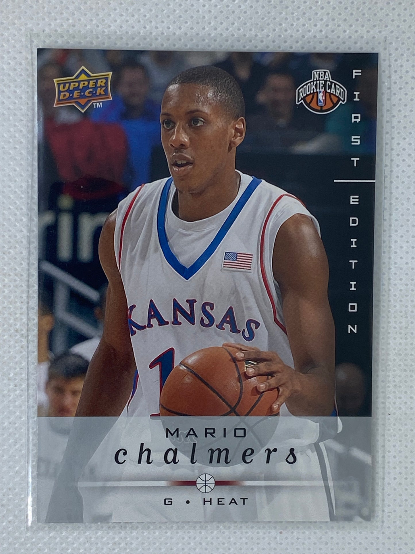 2008-09 Upper Deck First Edition #245 Mario Chalmers RC Rookie Card