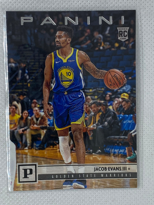 2018-19 Panini Chronicles #118 Jacob Evans III RC Panini