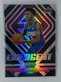 2018-19 Panini Prizm Emergent #11 Shai Gilgeous-Alexander Silver Prizm Rookie Los Angeles Clippers