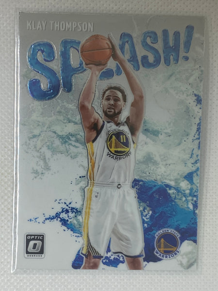 2021-22 Donruss Optic Splash Klay Thompson #2 Golden State Warriors