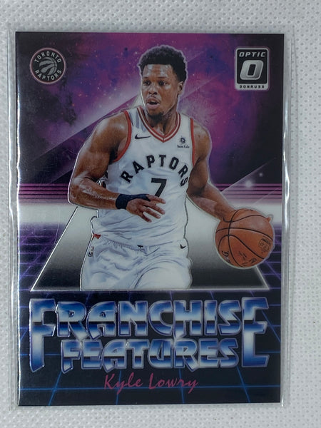 2018-19 Panini Donruss Optic Franchise Features Kyle Lowry #28 RAPTORS