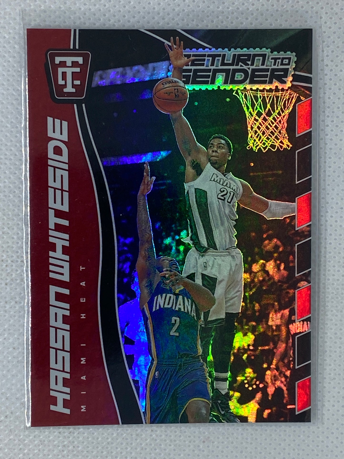 2017-18 Totally Certified Return To Sender #4 Hassan Whiteside