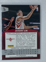 2013-14 Panini Basketball #34 Jeremy Lin Houston Rockets