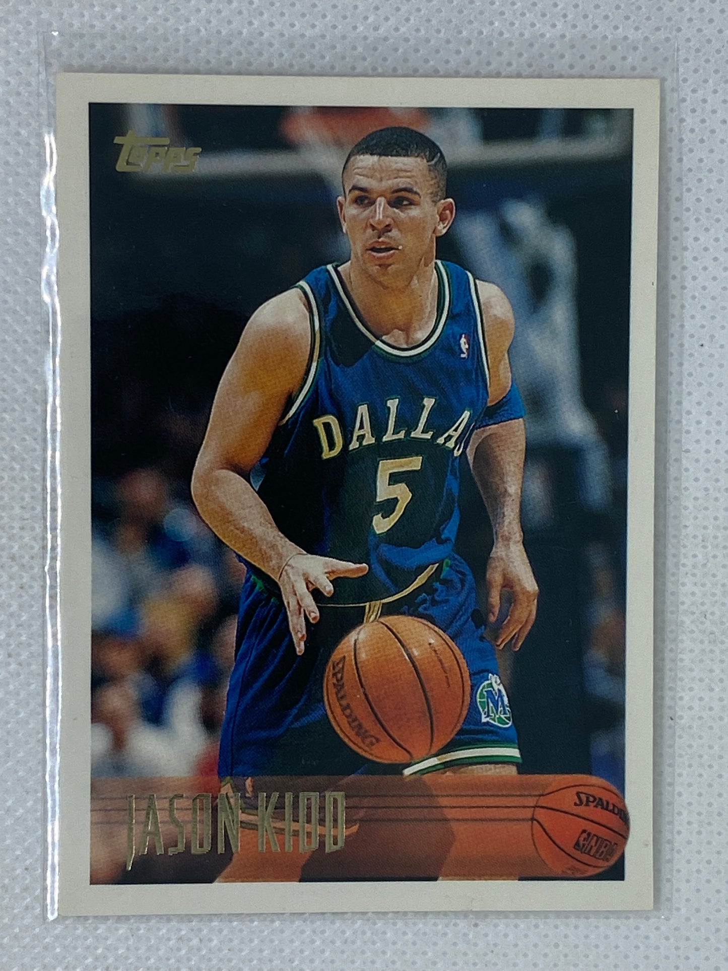 1996-97 Topps Basketball #5 Jason Kidd Dallas Mavricks HOF