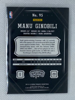2013-14 Panini Pinnacle San Antonio Spurs Basketball Card #95 Manu Ginobili