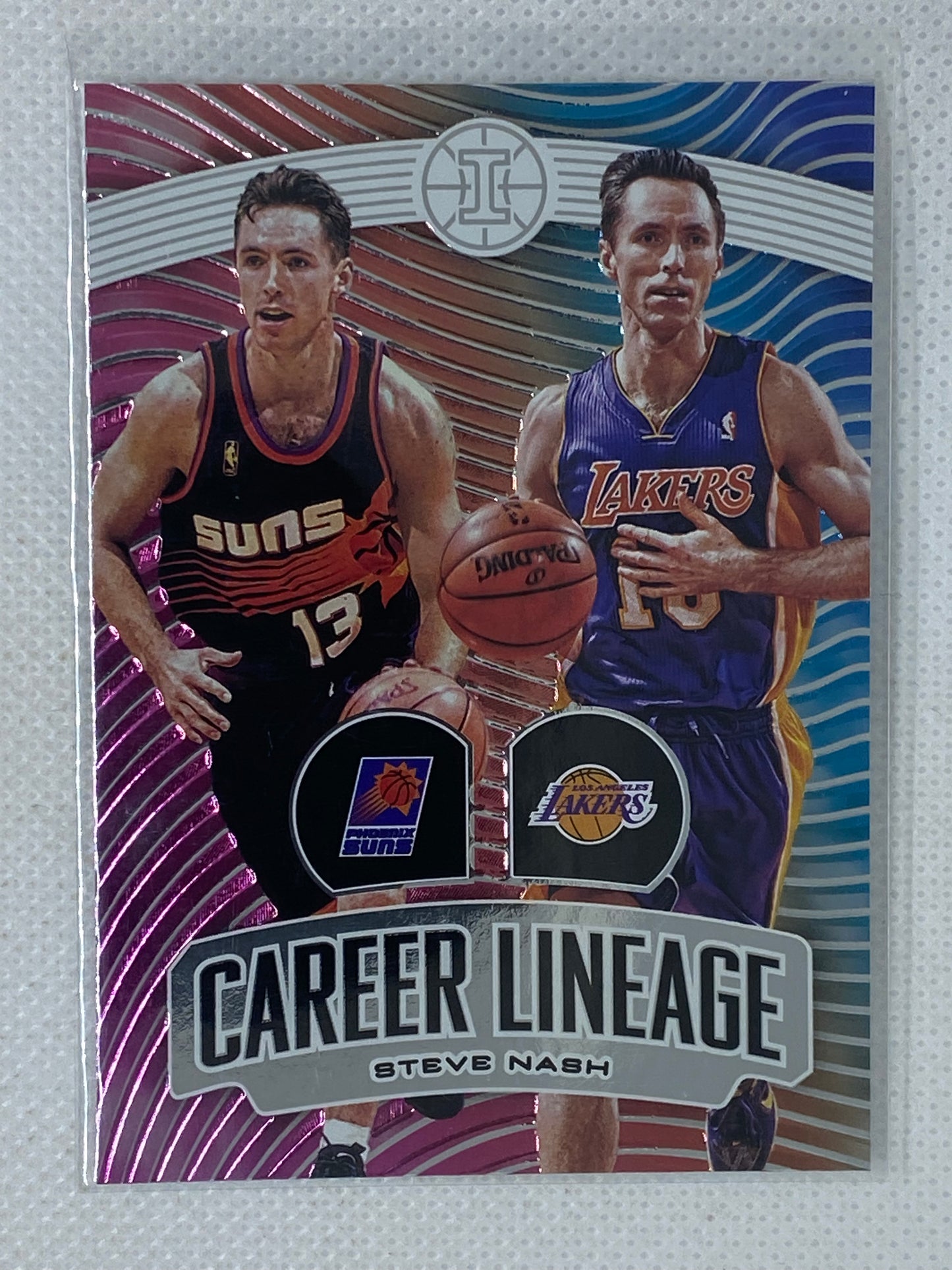 2019-20 Panini Illusions Steve Nash Career Lineage Insert #22 - Suns Lakers