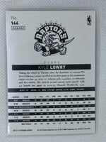 2013-14 Hoops Gold Toronto Raptors Basketball Card #164 Kyle Lowry