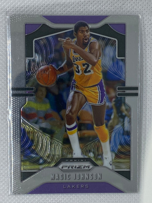 2019-20 PANINI PRIZM BASKETBALL BASE MAGIC JOHNSON #25 Los Angeles Lakers