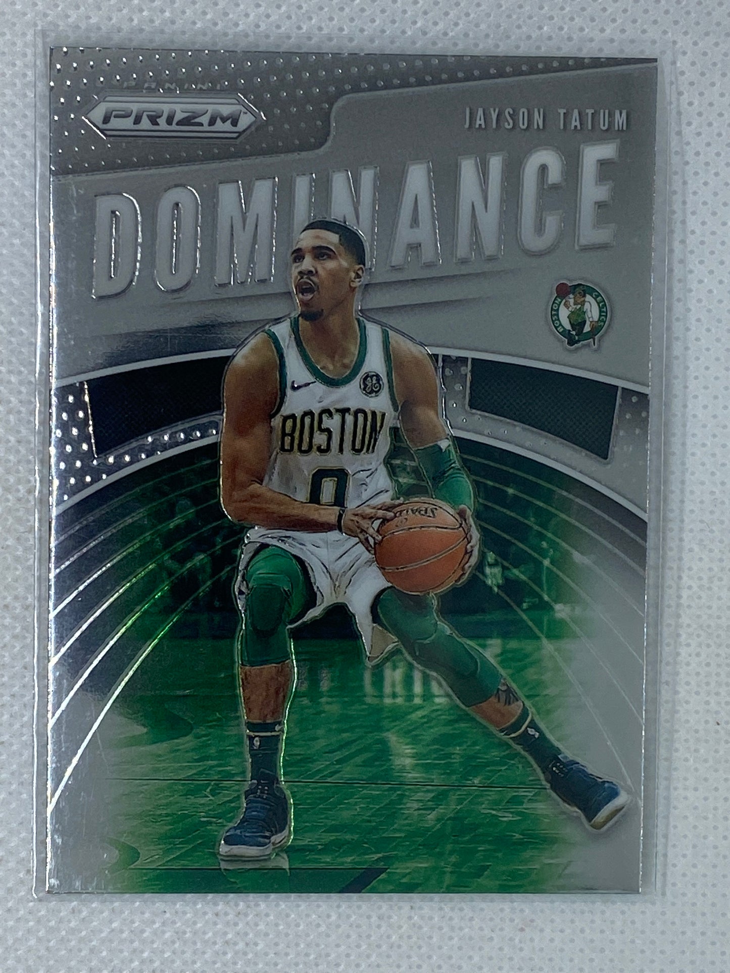 2019-20 Panini Prizm - Jayson Tatum - Dominance #13 Boston Celtics