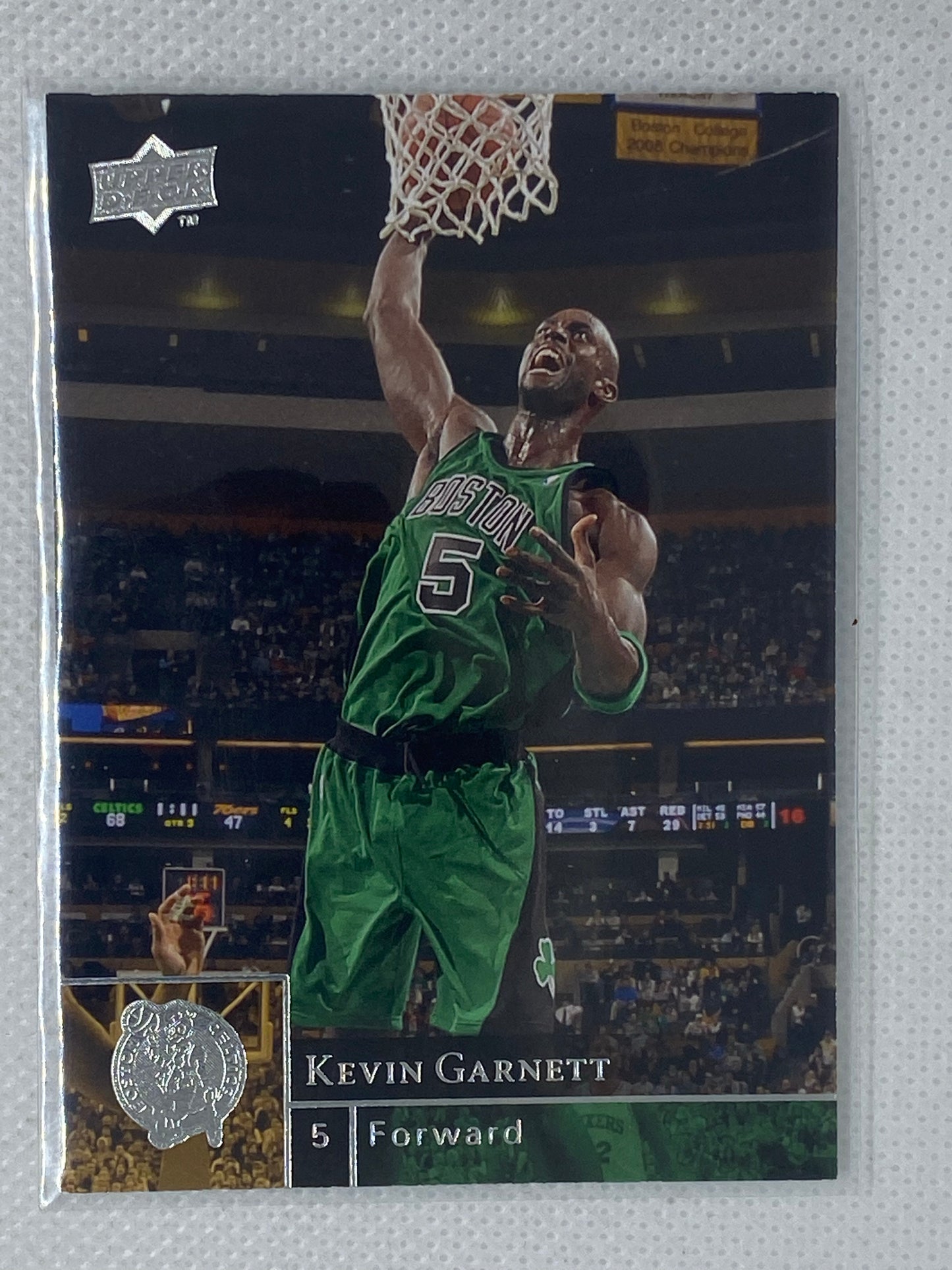 KEVIN GARNETT 2009-10 Upper Deck #7 Boston Celtics HOF