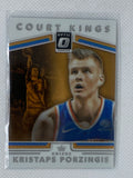 2017-18 Donruss Optic Court Kings Kristaps Porzingis #14 New York Knicks