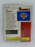 2019-20 Panini Donruss RJ Barrett Net Marvels Rookie Card New York Knicks