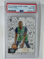 2019-20 Panini Court Kings Tacko Fall #149 Level 3 III Rookie Card RC Celtics Graded PSA 8