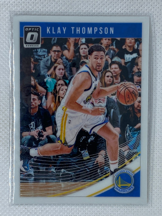 2018-19 Donruss Optic Klay Thompson #12 Golden State Warriors