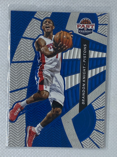 2012-13 Panini Past and Present Treads #26 - Brandon Knight - Detroit Pistons