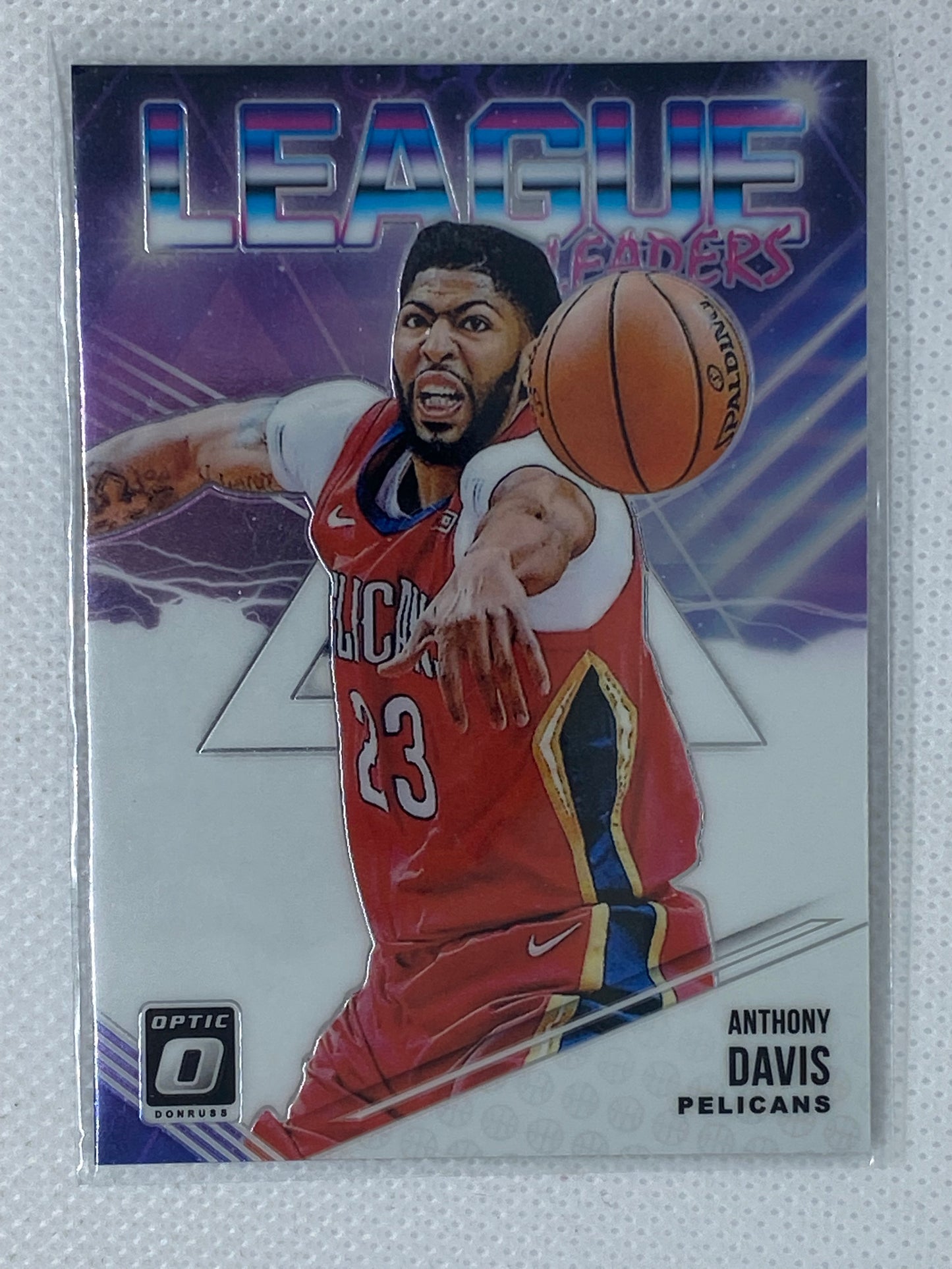 2018-19 Donruss Optic Franchise Features #19 Anthony Davis