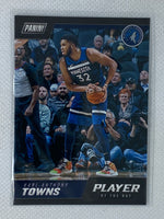 2018-19 Panini Player of the Day Karl-Anthony Towns #15