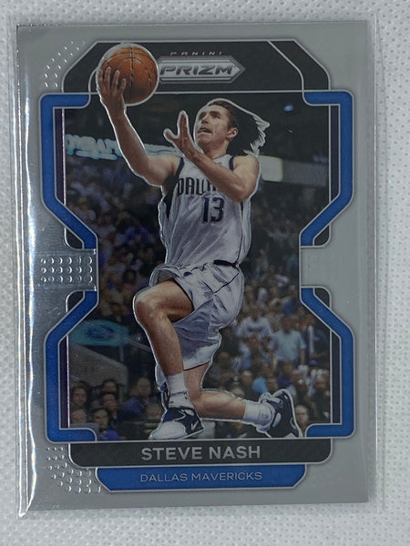 2021-22 Panini Prizm Steve Nash #264 Dallas Mavericks Base Card