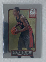 2013-14 Elite Toronto Raptors Basketball Card #18 DeMar DeRozan