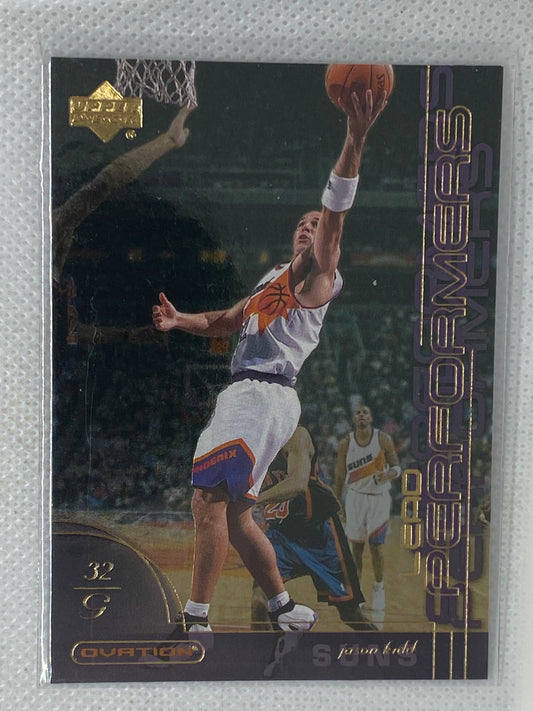 2000-01 Upper Deck Ovation Lead Performers Jason Kidd Insert Card #LP5