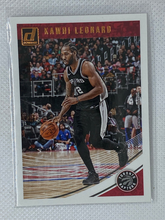 2018-19 Panini Donruss Basketball Kawhi Leonard #121