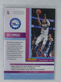 2017-18 Panini Status #14 Ben Simmons card, Philadelphia 76ers