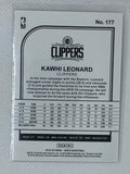 2019-20 Panini NBA Hoops Winter Base #177 Kawhi Leonard - Los Angeles Clippers