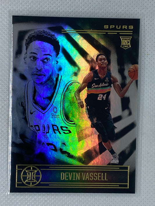 2020-21 Panini Illusions Basketball Base Rookie Card #175 Devin Vassell RC Spurs