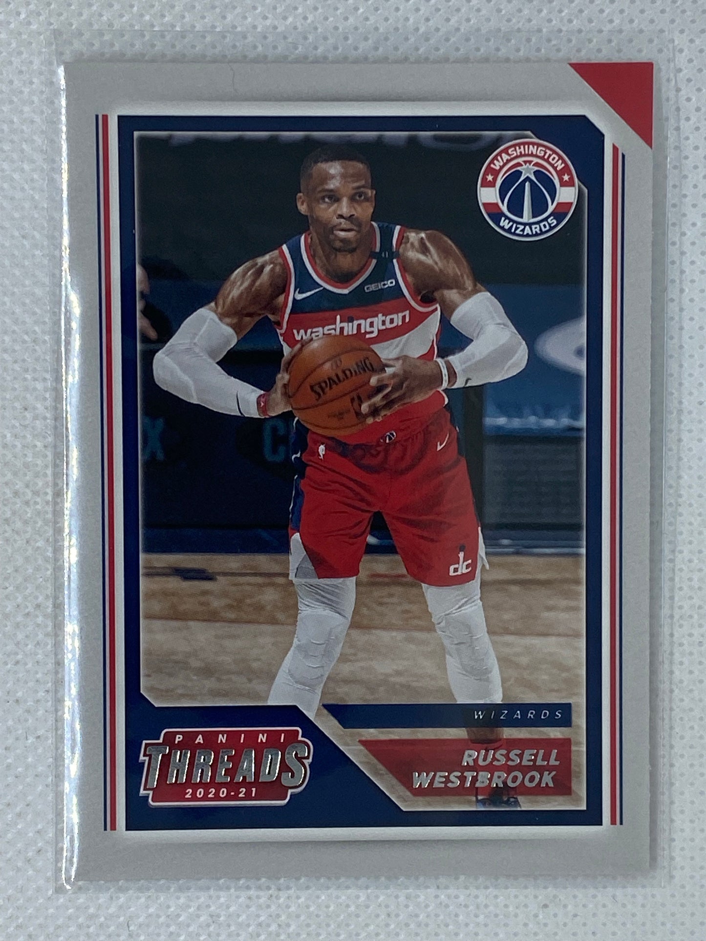 🏀2020-21 Panini NBA Chronicles Russell Westbrook Wizards Threads #94🏀