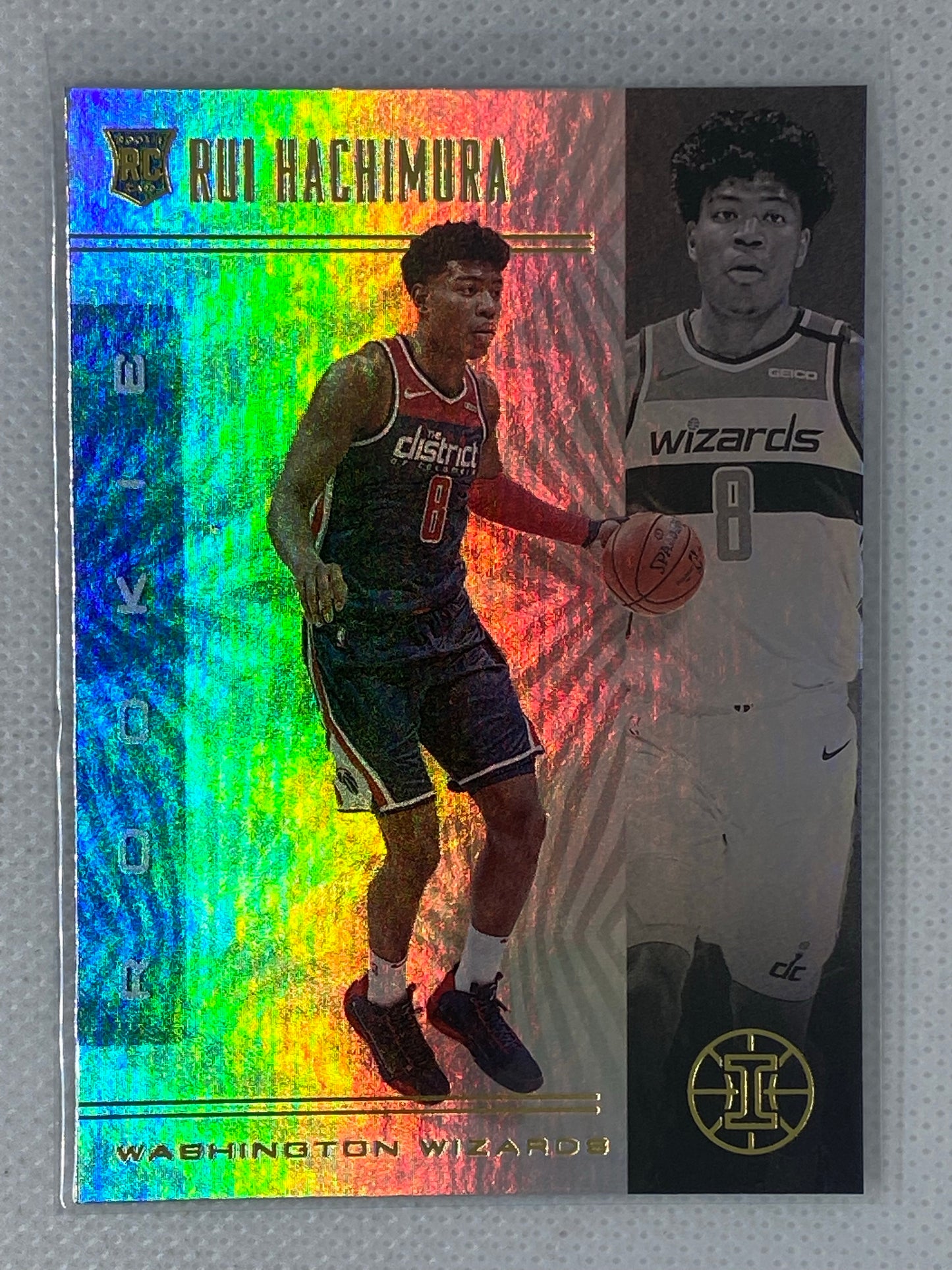 2019-20 Panini Illusions #183 Rui Hachimura RC Rookie Wizards