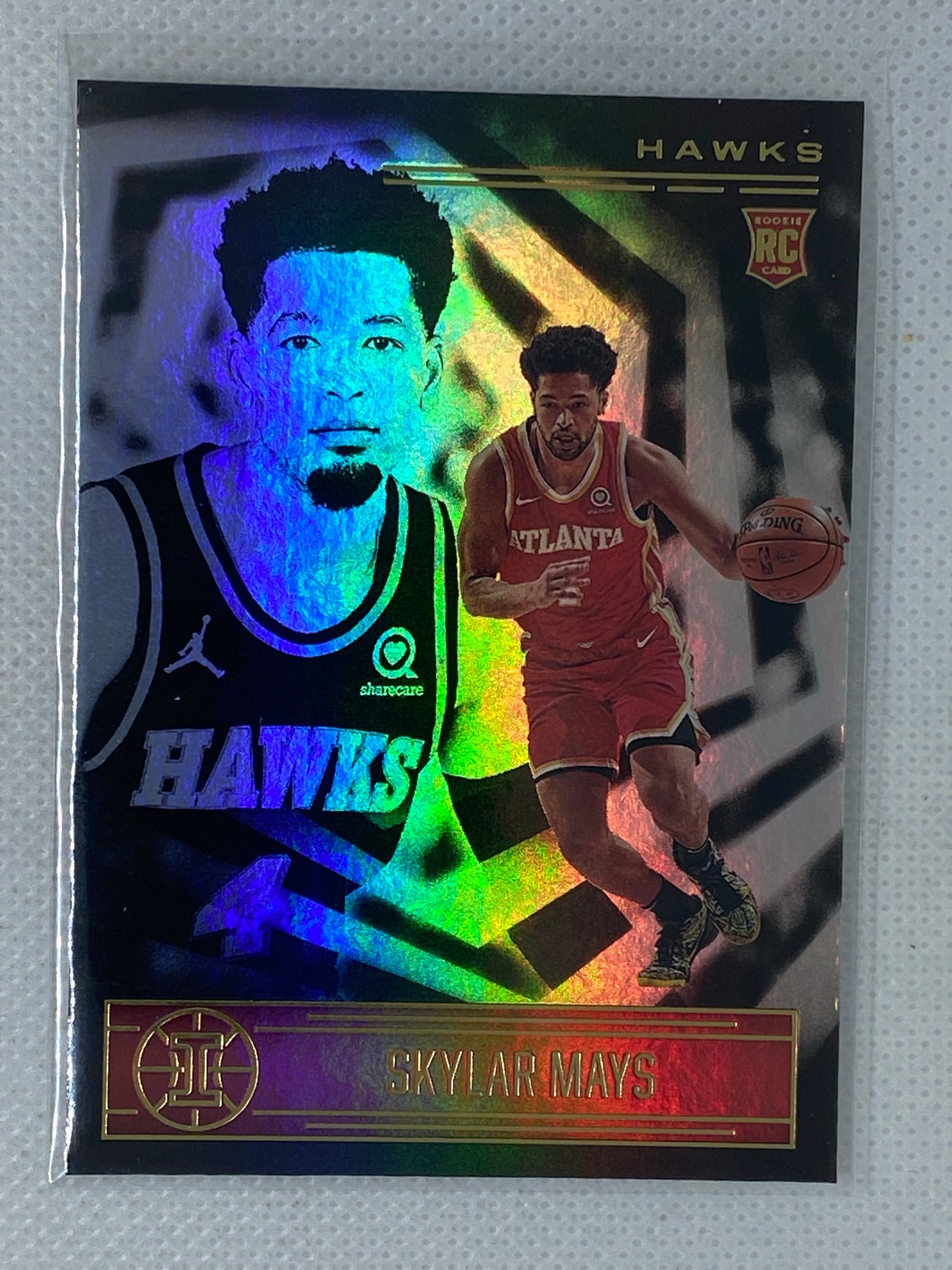 2020-21 Panini Illusions Skylar Mays Rookie Card #182 Atlanta Hawks