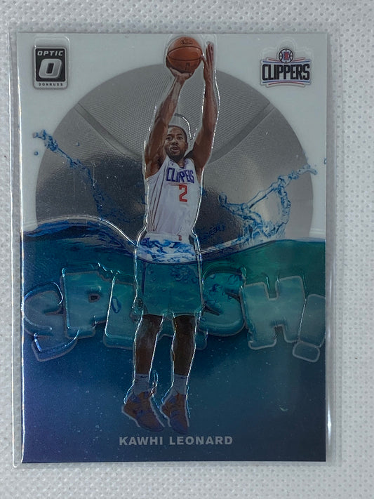 2019-20 Donruss Optic Kawhi Leonard Splash Clippers #5