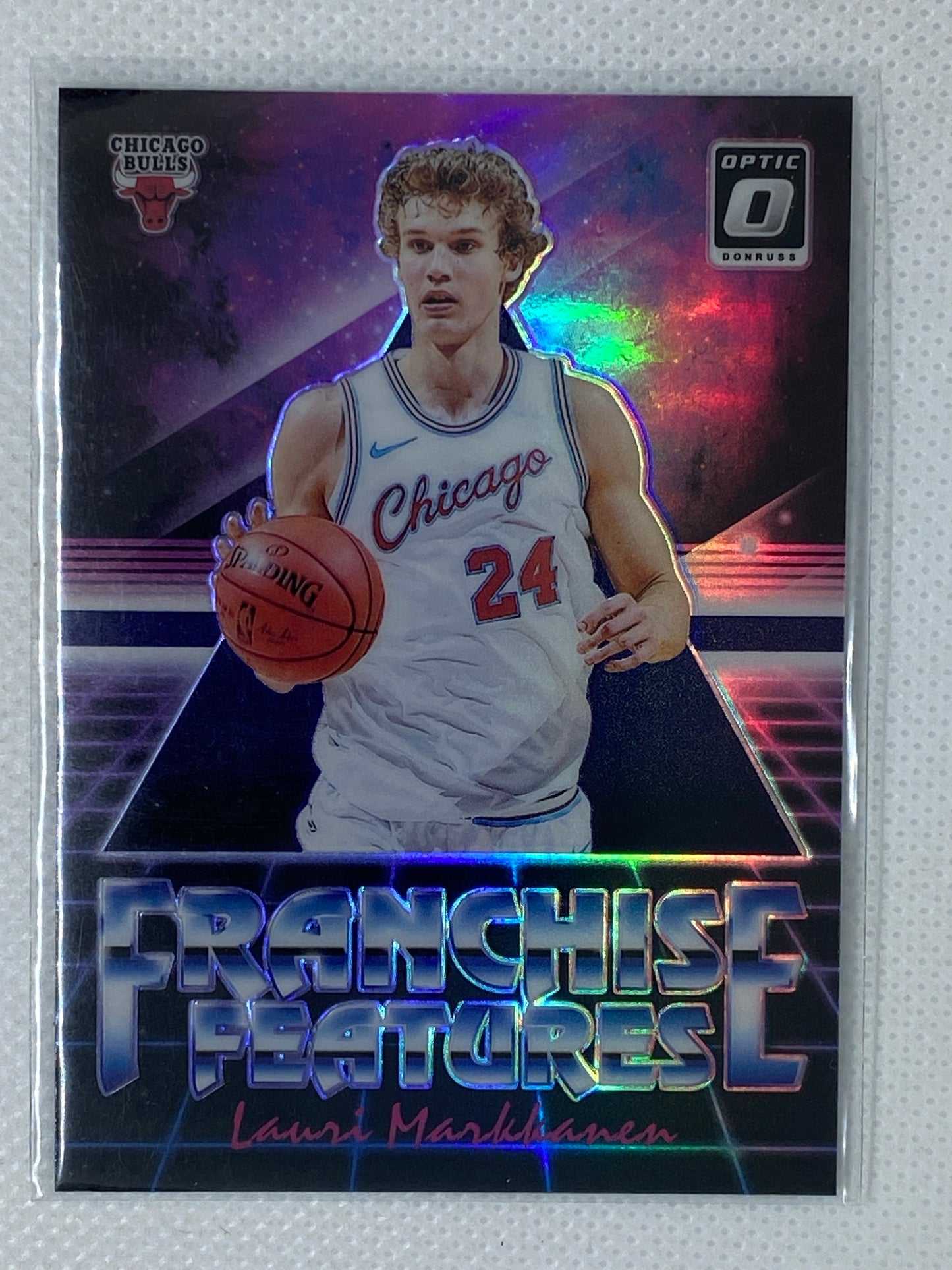 2018-19 Donruss Optic Franchise Features Holo #5 Lauri Markkanen