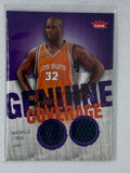 2008-09 Fleer Shaquille O'Neal Genuine Coverage DUAL GU JERSEY RELIC SUNS