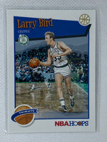 2019-20 Panini NBA Hoops Tribute Winter Larry Bird #289 HOF