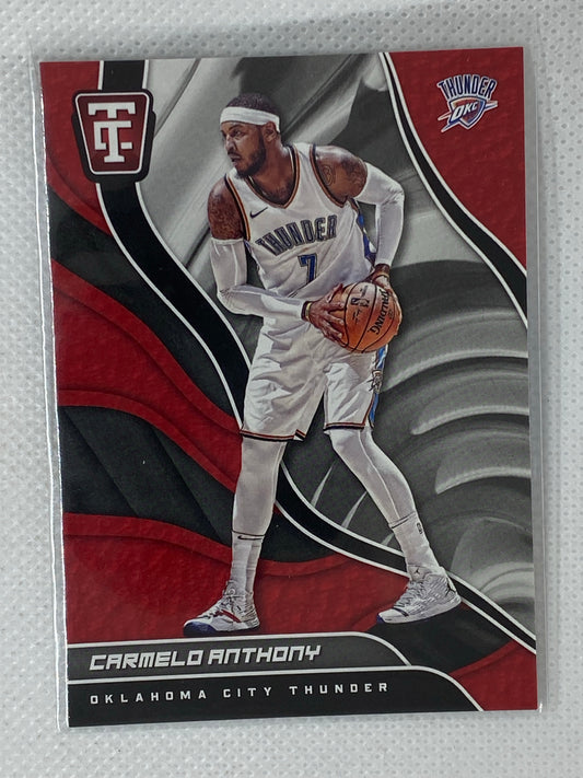 2017-18 Totally Certified Basketball #92 Carmelo Anthony Oklahoma City Thunder