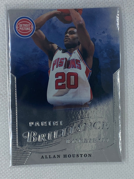 2012-13 Panini Brilliance Detroit Pistons Basketball Card #202 Allan Houston