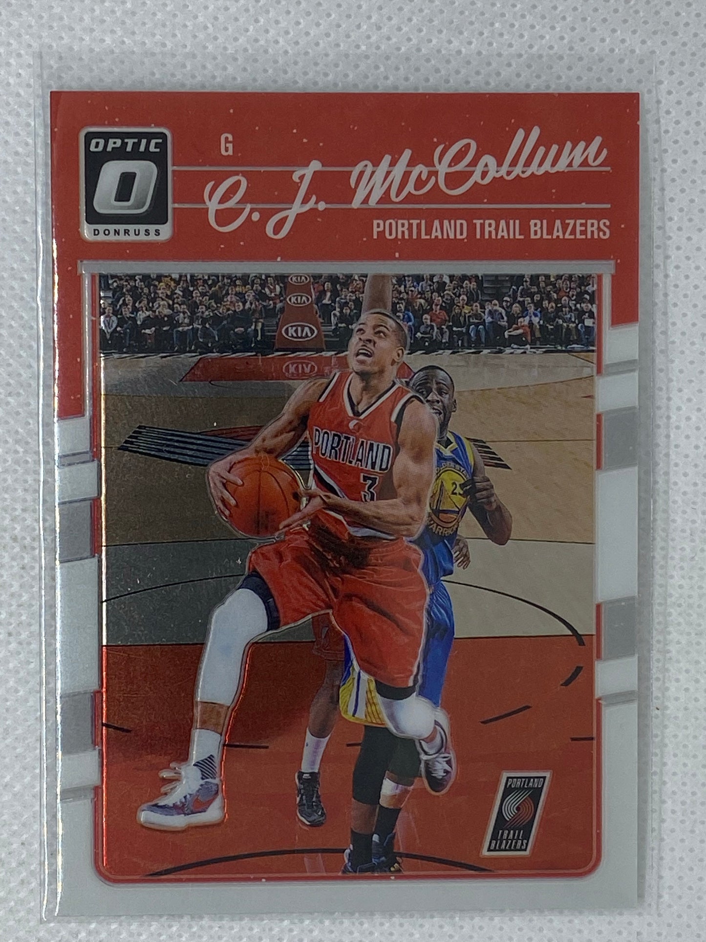 2016-17 Panini Donruss Optic CJ McCollum #130 Portland Trailblazers