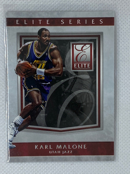 2015-16 Donruss Basketball The Elite Series Insert #9 Karl Malone Jazz