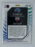 2020-21 Panini Illusions #19 RJ Hampton Zach LaVine Rookie Reflections Insert