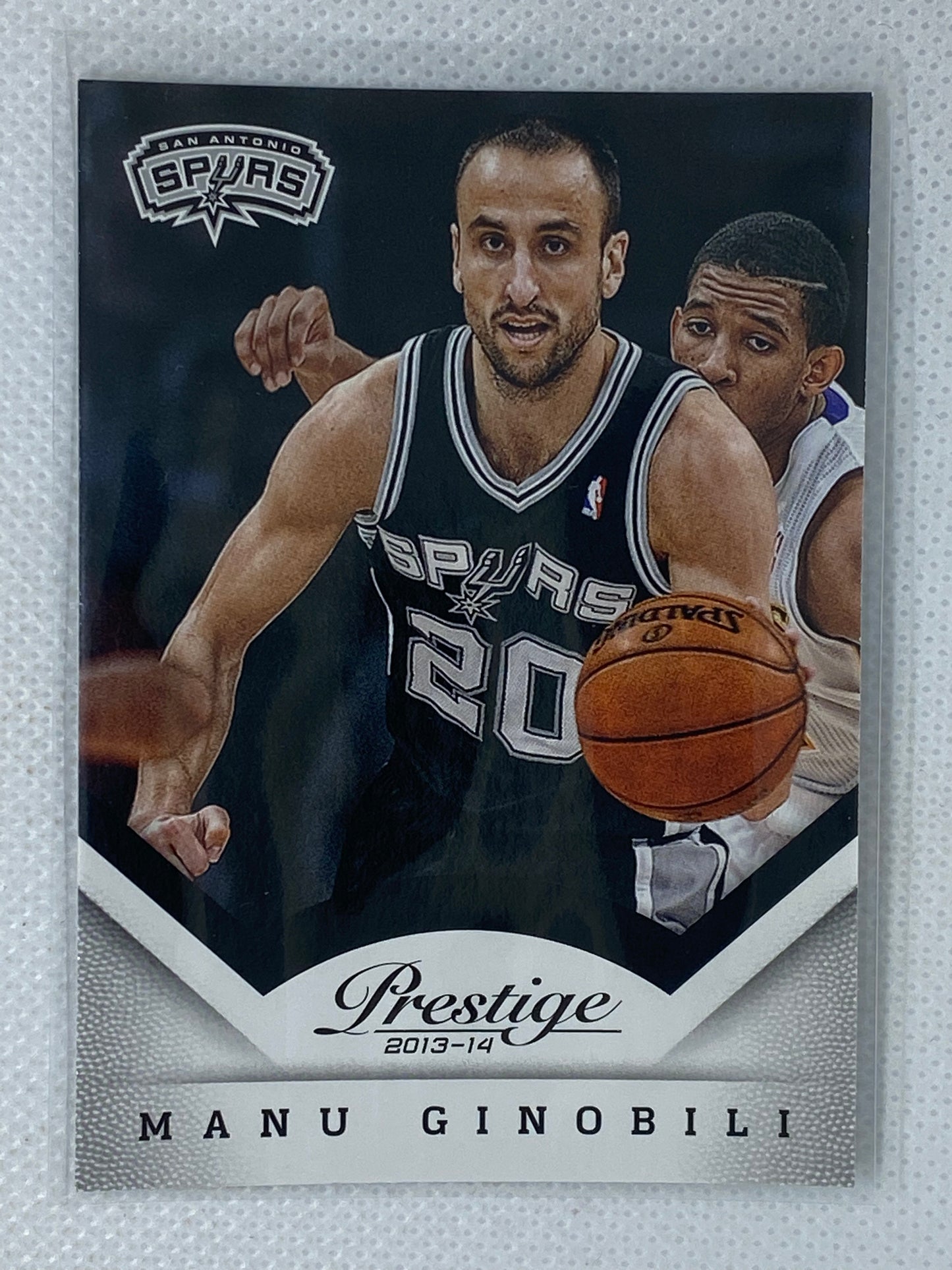 2013-14  Panini Prestige #96 Manu Ginobili San Antonio Spurs HOF