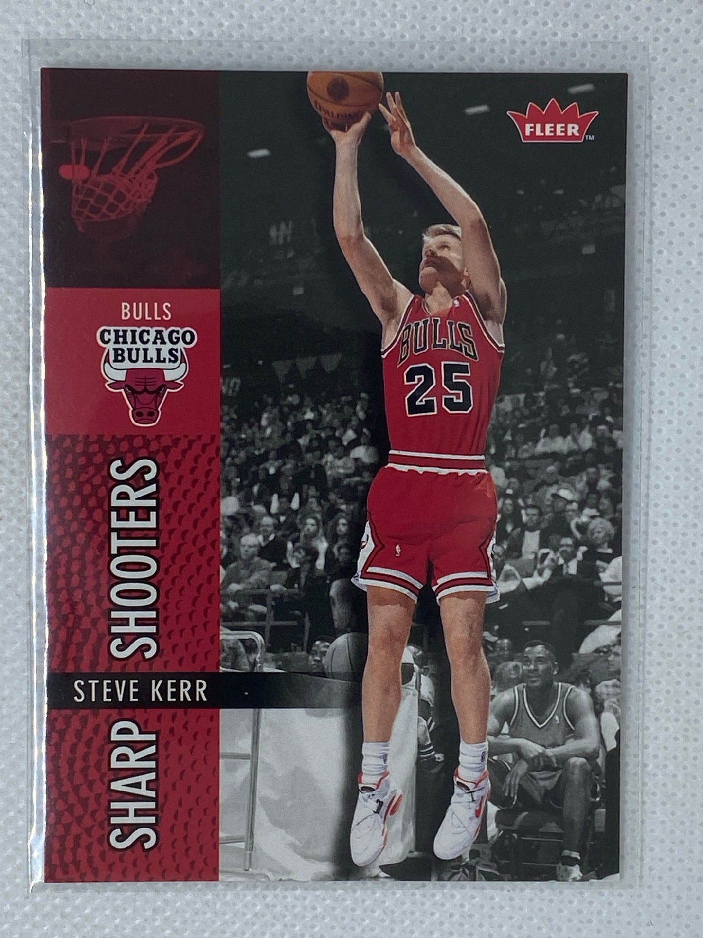 2008-09 Fleer Sharp Shooters Steve Kerr #SS-19