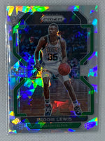 2021-22 Prizm Basketball Reggie Lewis Cracked Ice Prizm #279 Boston Celtics