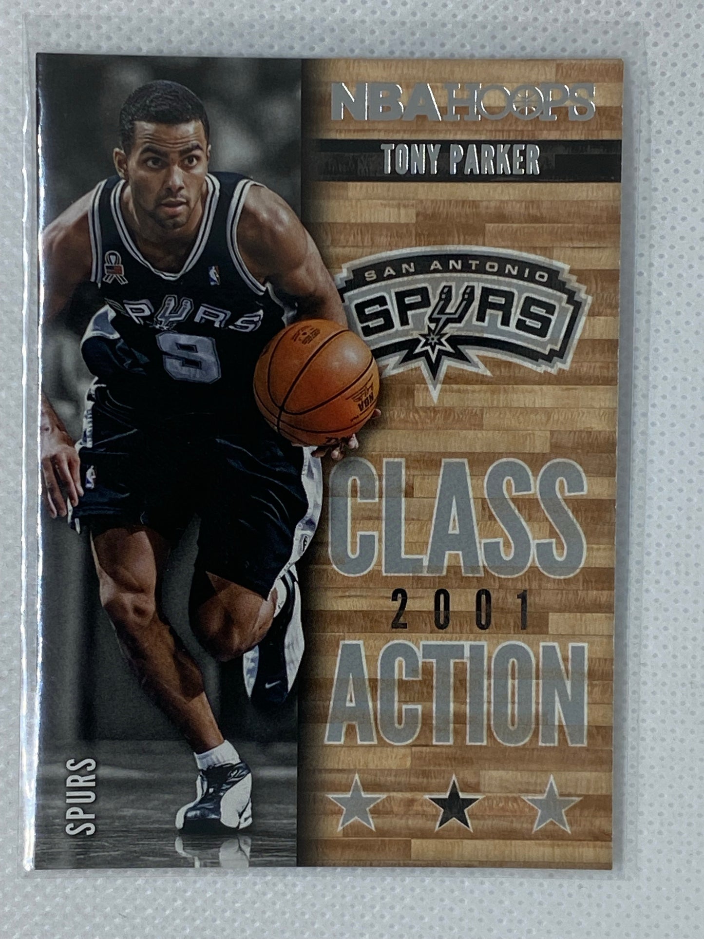 2013-14 Hoops TONY PARKER Class Action insert card SPURS #12