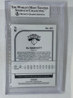 2019-20 Panini NBA Hoops RJ Barrett Yellow Parallel SP Rookie RC BGS 5.5 Excellent+