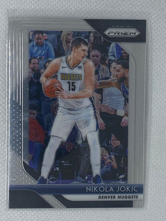 2018-19 Panini Prizm #92 Nikola Jokic Denver Nuggets