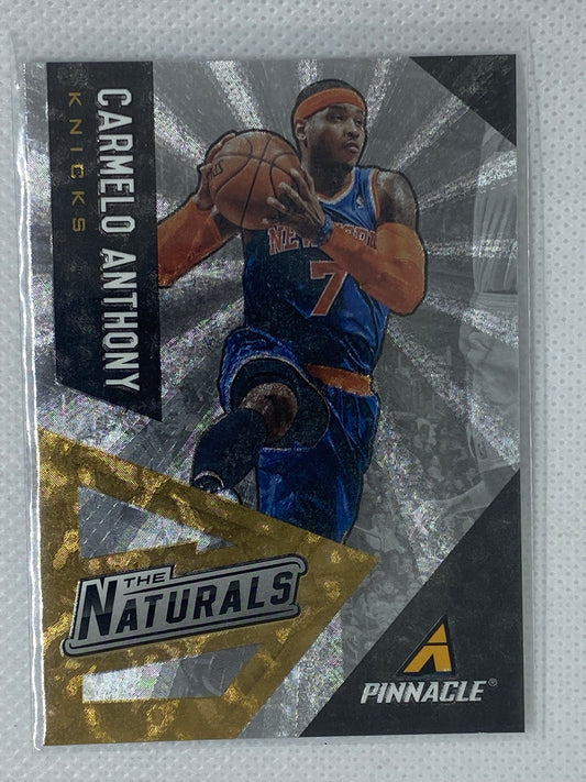 2013-14 Pinnacle The Naturals Knicks Basketball Card #20 Carmelo Anthony