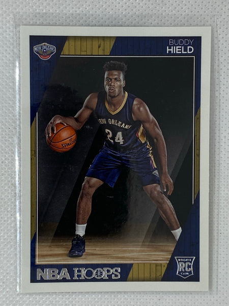 2016-17 NBA Hoops Buddy Hield #266 Rookie RC Pelicans Kings