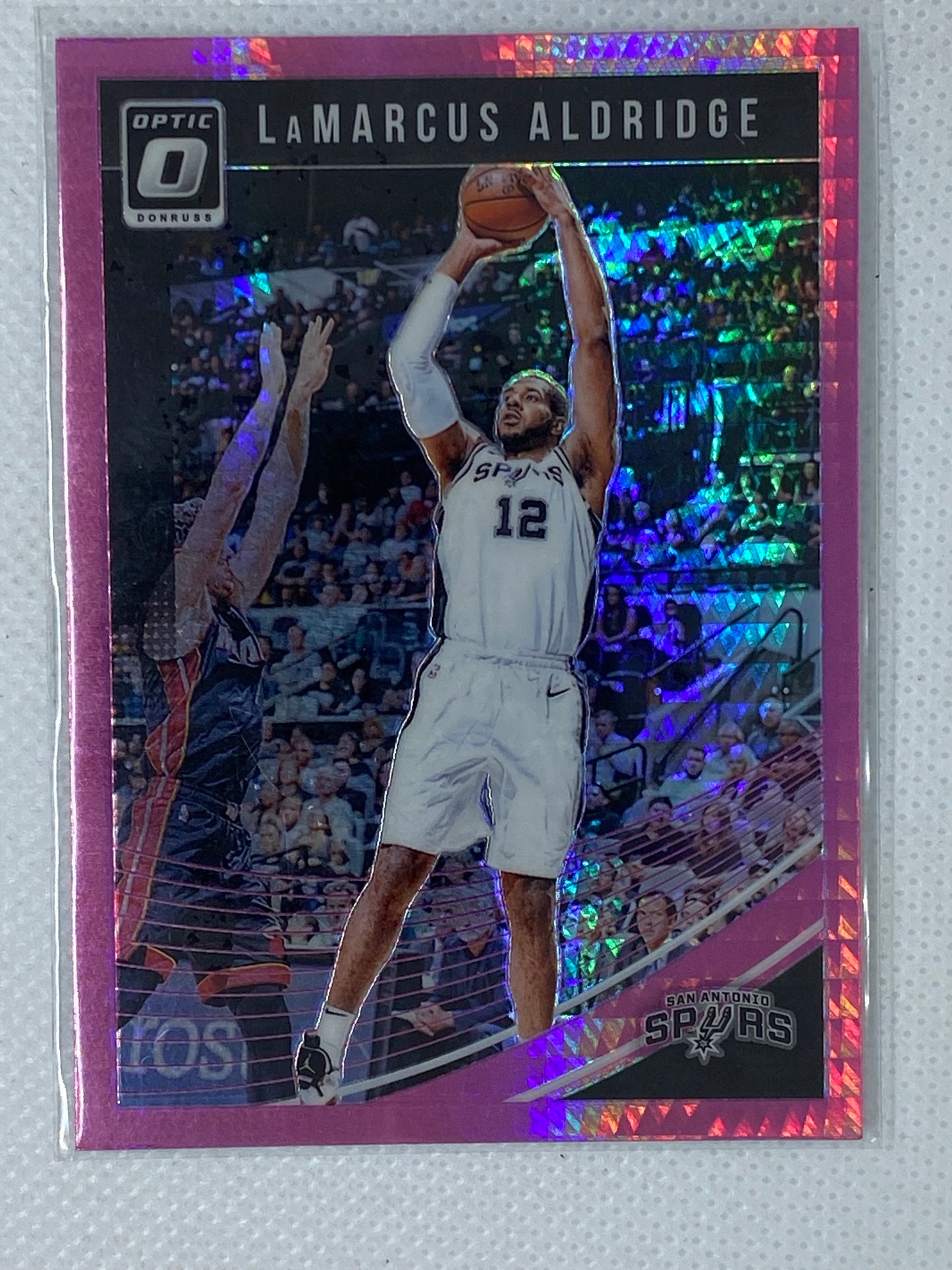 2019-20 Panini Optic Lamarcus Aldridge Pink Hyper Prizm #147